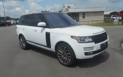 2016 Land Rover Range Rover Supercharged