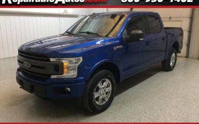 Photo of a 2018 Ford F-150 XLT Supercrew 4WD Repairable Hail Damage for sale