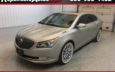 2014 Buick Lacrosse Premium Package II Repairable Hail Damage