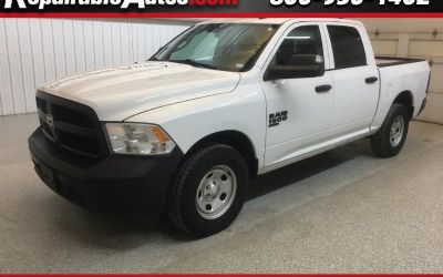 Photo of a 2021 RAM 1500 Classic Tradesman Crew Cab 4WD Repairable Hail Damage for sale