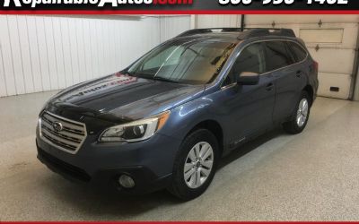 2017 Subaru Outback 2.5I Premium Repairable Hail Damage