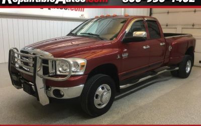 2007 Dodge RAM 3500 Big Horn ST Quad Cab DRW Repaired Theft Damage