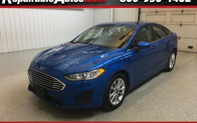 Photo of a 2020 Ford Fusion SE Repairable Hail Damage for sale