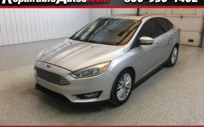 Photo of a 2017 Ford Focus Titanium Repairable Hail Damage for sale