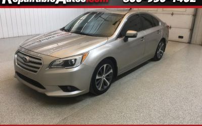 2017 Subaru Legacy 2.5I Limited AWD Repairable Hail Damage