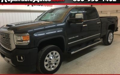 2018 GMC Sierra 2500HD Denali Crew Cab 4WD Repaired Rear Damage