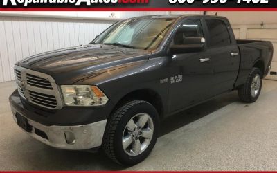 2014 RAM 1500 SLT Crew Cab 4WD Repairable Hail Damage