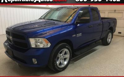 2017 RAM 1500 SLT Quad Cab 4WD Repairable Roof Damage