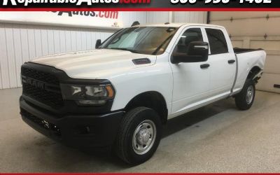 2024 RAM 2500 Tradesman Crew Cab 4WD Repairable Rear Damage