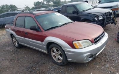 2003 Subaru Baja Sport