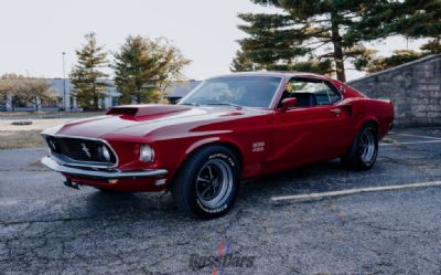 1969 Ford Mustang Boss 429 T Code In Candy Apple Red KK1790