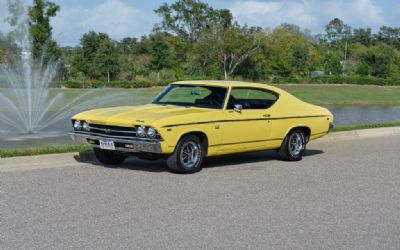 1969 Chevrolet Chevelle SS Matching Numbers And Build Sheet