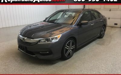 Photo of a 2017 Honda Accord Sport Special Edition Repairable Hail Damage for sale