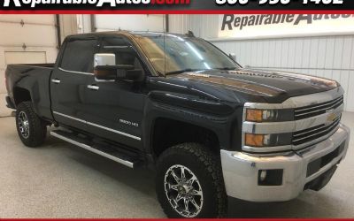 Photo of a 2015 Chevrolet Silverado 3500HD LTZ Crew Cab 4WD Repaired Theft Damage for sale