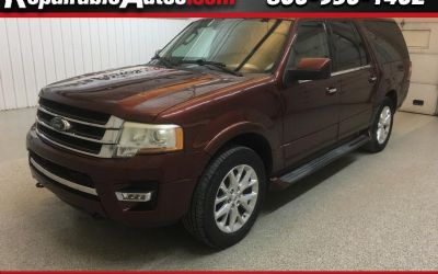 Photo of a 2015 Ford Expedition EL Limited 4WD Repairable Hail Damage for sale