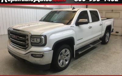 Photo of a 2016 GMC Sierra 1500 SLT Crew Cab 4WD Repairable Hail Damage for sale