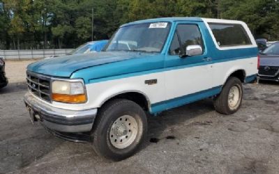 Photo of a 1995 Ford Bronco XLT for sale