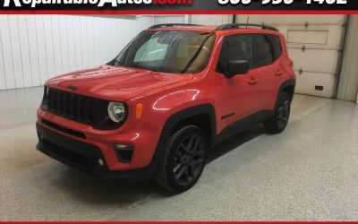 Photo of a 2021 Jeep Renegade Latitude 4WD Repairable Hail Damage for sale