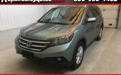 Photo of a 2012 Honda CR-V EX-L AWD Repairable Hail Damage for sale