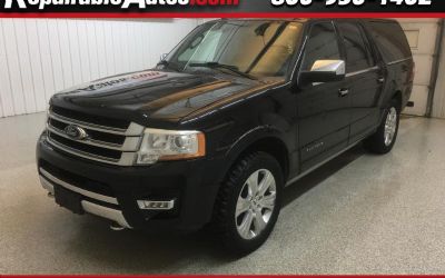 Photo of a 2017 Ford Expedition EL Platinum 4WD Local Trade In W/HAIL Damage for sale