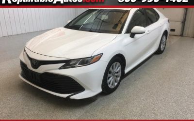 Photo of a 2018 Toyota Camry Local Trade In LE Repairable Hail Damage for sale