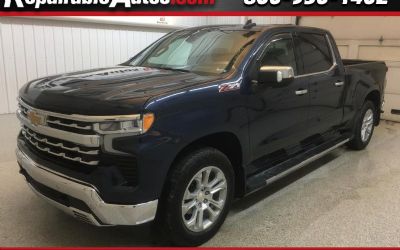 Photo of a 2022 Chevrolet Silverado 1500 LTZ Crew Cab 4WD Repairable Rear Damage for sale