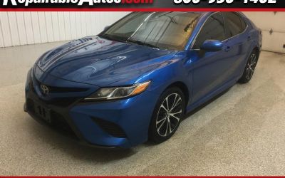 Photo of a 2018 Toyota Camry SE Repairable Hail Damage for sale