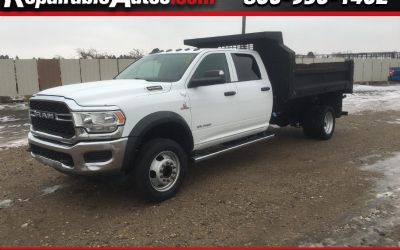 Photo of a 2020 RAM 5500 Tradesman Crew Cab 4WD Repairable Water Damage for sale