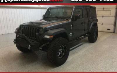 Photo of a 2018 Jeep Wrangler Unlimited Sport Repaired Front Damage for sale