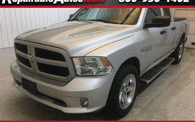 Photo of a 2018 RAM 1500 Big Horn Quad Cab 4WD Repairable Rear Damage for sale