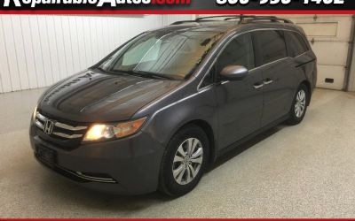 Photo of a 2015 Honda Odyssey EX-L Repairable Hail Damage for sale