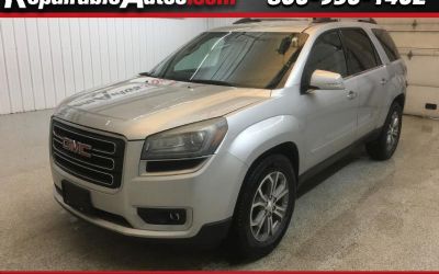 Photo of a 2015 GMC Acadia SLT AWD Repairable Hail Damage for sale