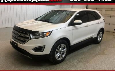 Photo of a 2016 Ford Edge SEL AWD Repaired Undercarriage Damage for sale