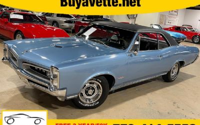1966 Pontiac GTO Hardtop *A/C, PHS Documented*