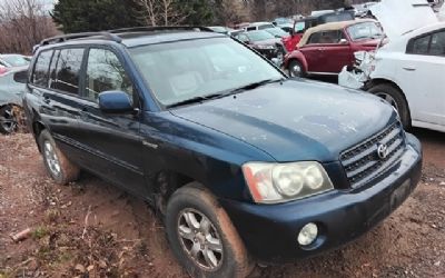 Photo of a 2002 Toyota Highlander for sale