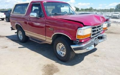 Photo of a 1995 Ford Bronco Eddie Bauer for sale