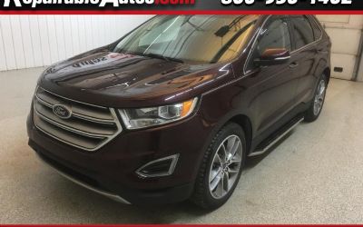 Photo of a 2017 Ford Edge Titanium AWD Repairable Hail Damage for sale
