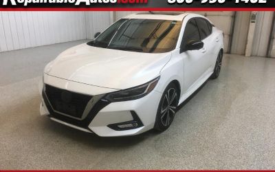 Photo of a 2022 Nissan Sentra SR Repairable Side Damage for sale