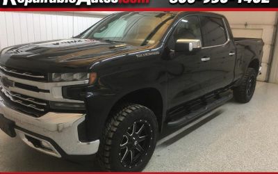 Photo of a 2020 Chevrolet Silverado 1500 LTZ Crew Cab Long Box 4WD Repairable Rear Damage for sale