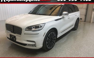 Photo of a 2020 Lincoln Aviator Black Label AWD Repairable Hail Damage for sale