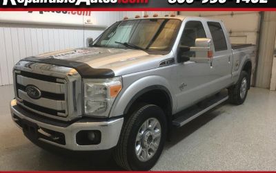 Photo of a 2012 Ford F-350 SD Lariat Crew Cab 4WD Repairable Hail Damage for sale