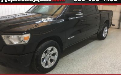 Photo of a 2022 RAM 1500 Big Horn Crew Cab 4WD Repaired Rear Damage for sale