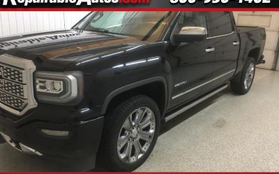 Photo of a 2017 GMC Sierra 1500 Denali Crew Cab 4WD Repairable Side Damage for sale