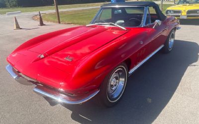 1966 Chevrolet Corvette Sting Ray Convertible