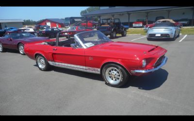 1968 Ford Shelby Gt500kr Convertible
