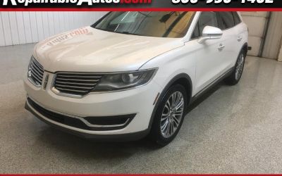 Photo of a 2016 Lincoln MKX Reserve AWD Repaired Rear Damage for sale