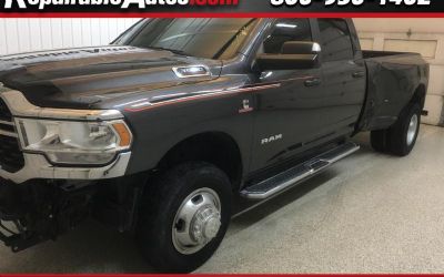 Photo of a 2022 RAM 3500 Big Horn Crew Cab 4WD Repairable Front Damage for sale
