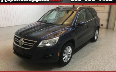 Photo of a 2011 Volkswagen Tiguan S AWD Repairable Side Damage for sale