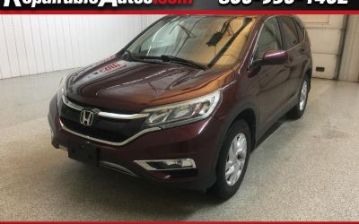 Photo of a 2015 Honda CR-V EX AWD Repairable Hail Damage for sale