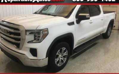 Photo of a 2019 GMC Sierra 1500 SLE Crew Cab 4WD Repairable Hail Damage for sale